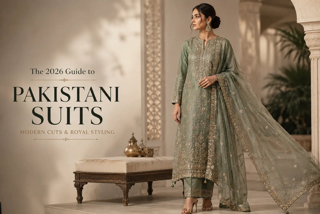 The 2026 Guide to Pakistani Suits: Modern Cuts & Royal Styling