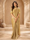 Elegant Gold Silk Saree with Designer Blouse | Premium Party Wear Saree
