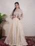 Sequin Embroidered Lehenga with Chid Work