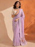 Handloom Cotton Floral Embroidered Saree for Women