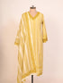 Yellow Kurti set with Sequin Work