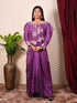 Seqin & Embroidered indo-western Set