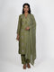Women ivory festive outfit