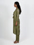 Women ivory festive outfit
