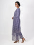 Cream kurti with dupatta