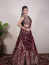 Dori Embroidered Lehenga with Alia Cut Blouse