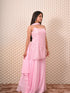 Pink Kurti with Heavy Embossed Work