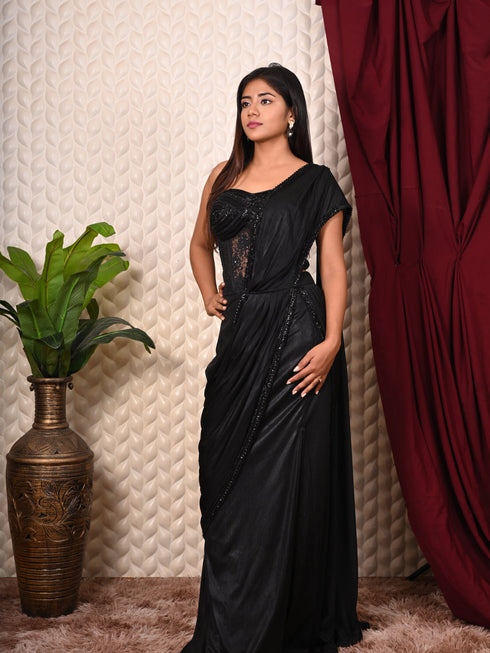 Indo-western set with Kardana Work