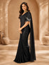 Elegant Black Silk Saree with Designer Blouse | Premium Party Wear Saree