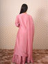 Pink kurti with Dori & Patti Work