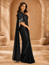 Elegant Black Silk Saree with Designer Blouse | Premium Party Wear Saree