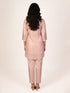 Cream Embellished Co-Ord Set for Women – Elegant Ethnic Outfit
