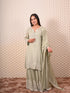 Pista Kurti with Moti & kardana Work