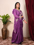Seqin & Embroidered indo-western Set