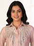 Cream Embellished Co-Ord Set for Women – Elegant Ethnic Outfit