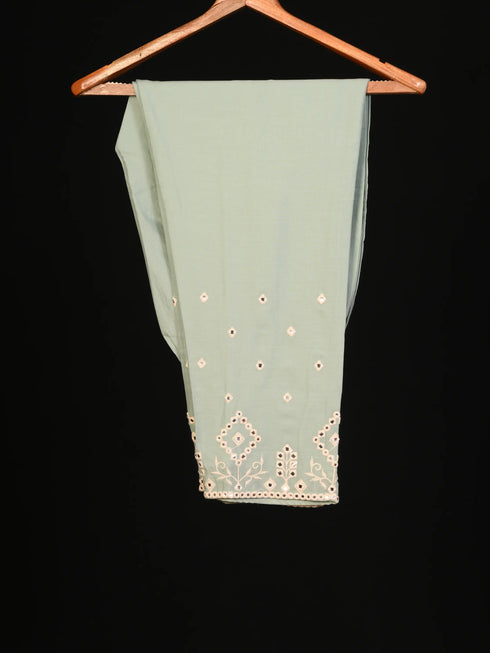 Pista Kurti with Thread Embroidery Work