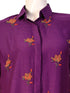 Purple Embroidered Co-Ord Set for Women – Elegant Casual Ethnic Outfit