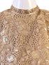 Fawn Embellished Co-Ord Set for Girls – Organza Base Festive Party Wear Outfit