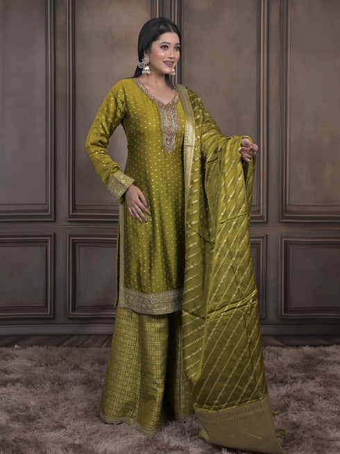 Contemporary Indo-Western Saree Style Outfit