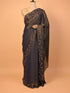 Blue Saree Sequin Kardana Work