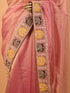 Onion Saree Pearl & Moti Work