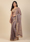 Pita Embroidered Saree with Cutwork Border