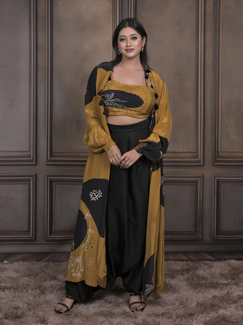 Statement Indo-Western Jacket Style Outfit