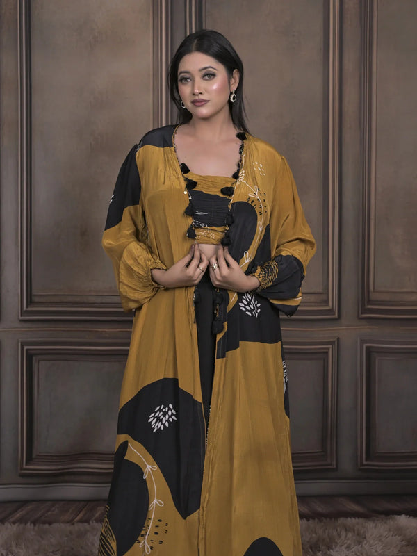 Statement Indo-Western Jacket Style Outfit