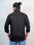 Men Solid Black Formal Shirt