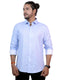 Men Sky Formal Full Shirt