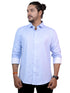 Men Sky Formal Full Shirt