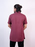 Pure Cotton Marron Kurta
