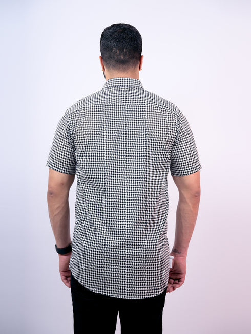 Pontiac Cotton Printed Half Shirt