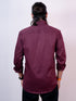 Men Maroon Sustainable Formal Shirt