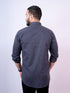 Pontiac Dark Grey Cotton Shirt