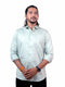 Men Silver Sustainable Formal Shirt