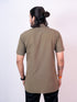 Men Olive Pure Cotton Kurta