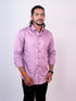 Men Pink Solid Formal Shirt