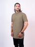 Men Olive Pure Cotton Kurta