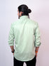 Men Light Green Formal Shirt