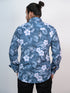 Men Blue Floral Printed Sustainable Full Shirt