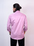 Men Pink Solid Formal Shirt