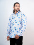 Men White Floral Pinted Sustainable Formal Full Shirt
