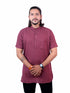 Pure Cotton Marron Kurta