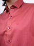 Men Red Polyester Formal Shirt