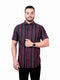 Black & Red Striped Cotton Shirt