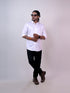 Men White Regular Fit Formal Shirt