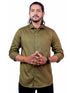 Men Green Sustainable Formal Shirt
