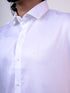 Men White Regular Fit Formal Shirt