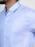 Men Sky Formal Full Shirt
